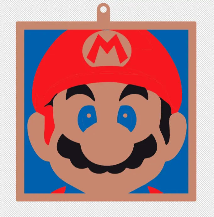 Llavero de mario