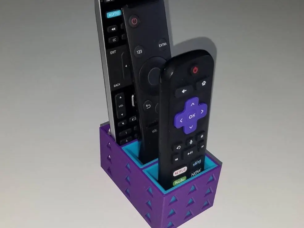 Triple Remote Control Holder