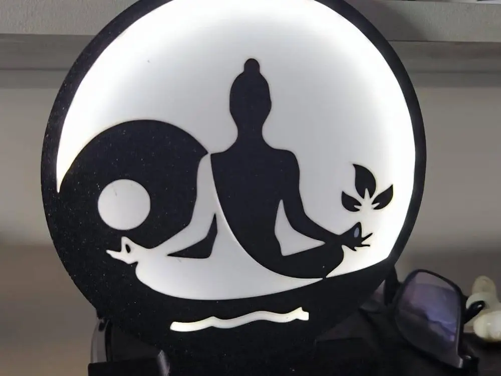 Yoga Beauty Center Meditation Light Box
