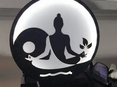 Yoga Beauty Center Meditation Light Box