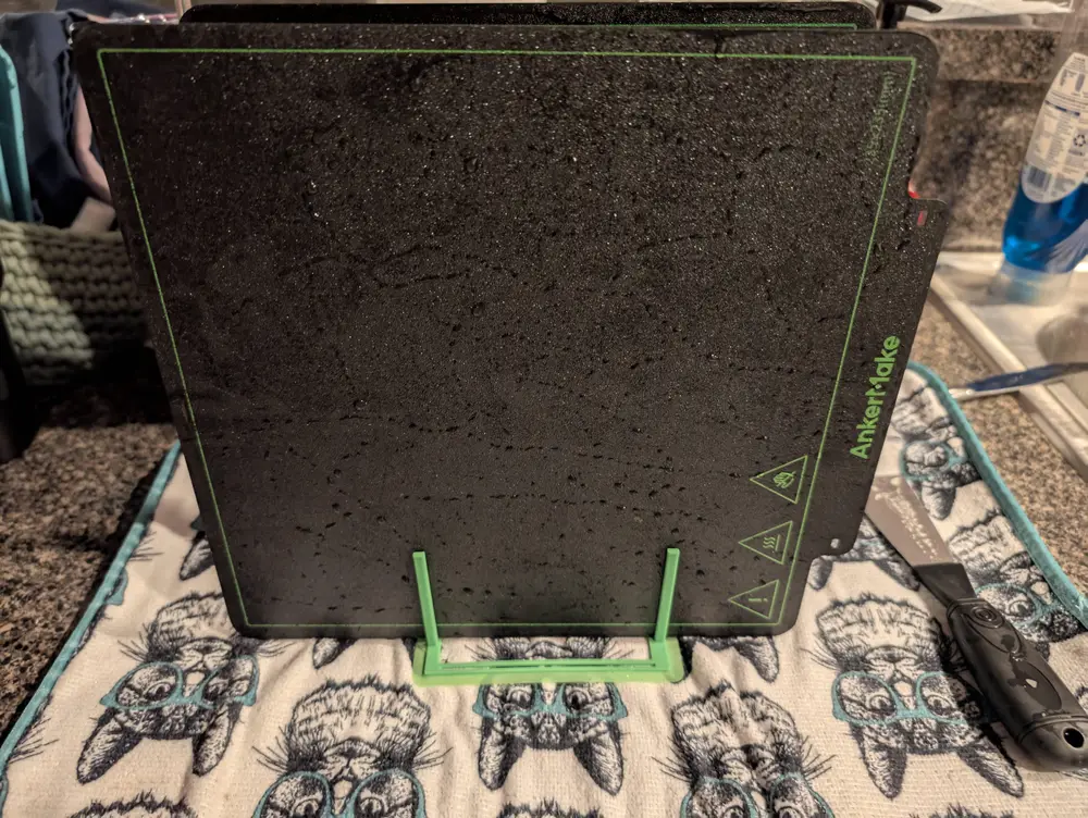Print Bed Dry Rack