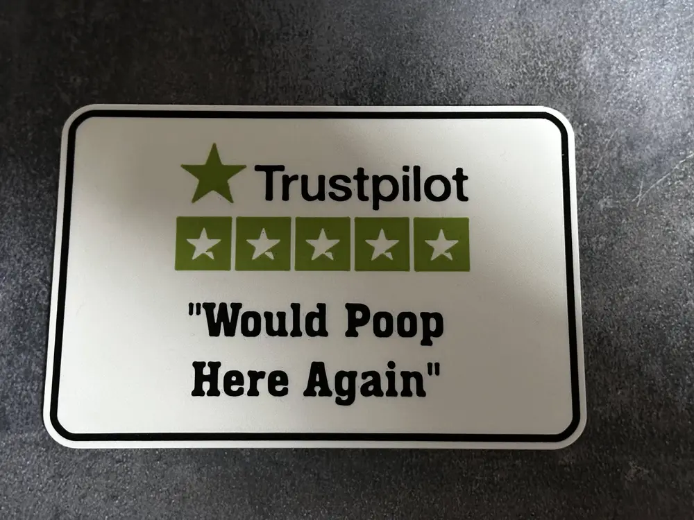 Funny Toilet Sign