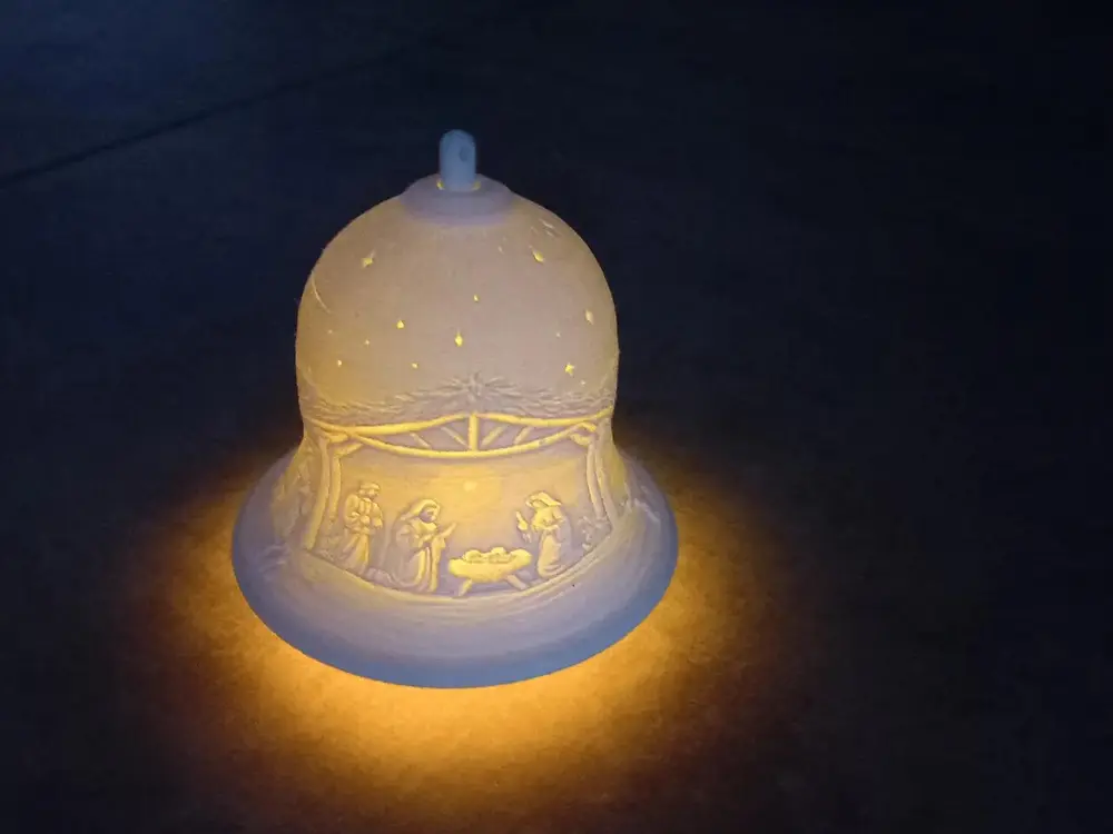Christmas Bethlehem Lithophane