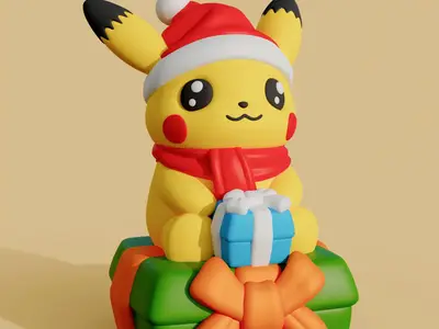 Cute Pikachu 【Gift Platform】 Keychain   Toys 可爱皮卡丘_礼物地台_钥匙扣_玩具
