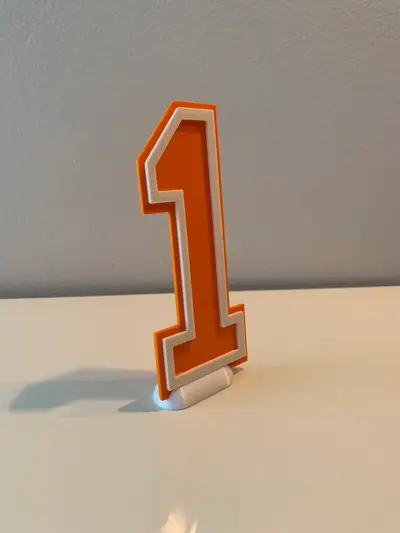number 1
