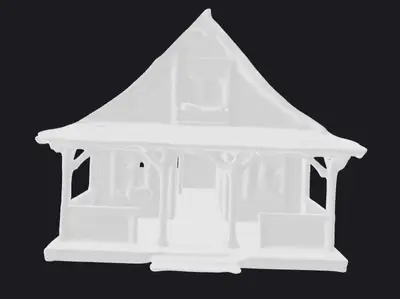 Wooden house