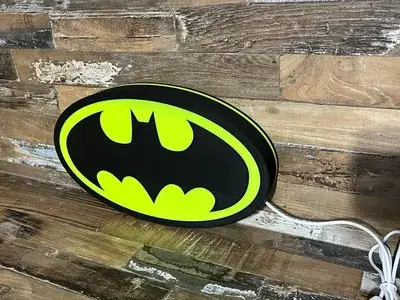 Batman logo lightbox