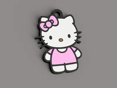 Hello Kitty 01 Schlüsselanhänger