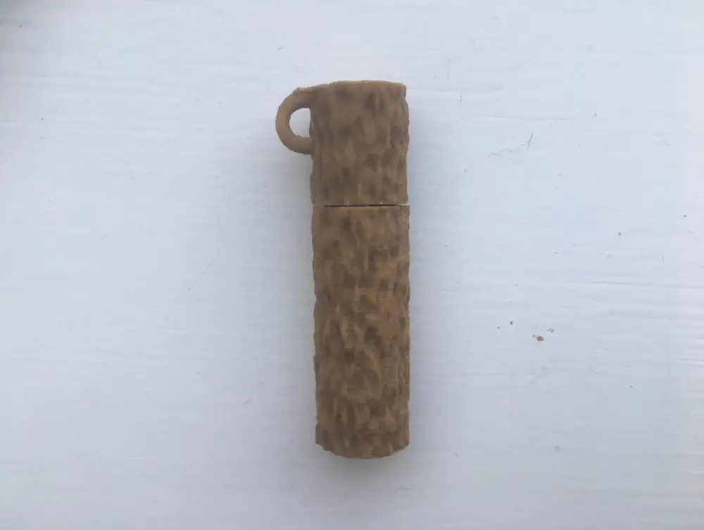 Geocaching log cache with hook