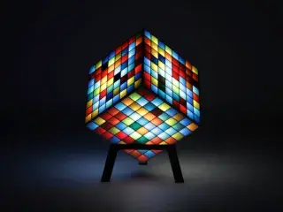 CubLED - LED Cube - 8x8 Matrix (384 LEDs)