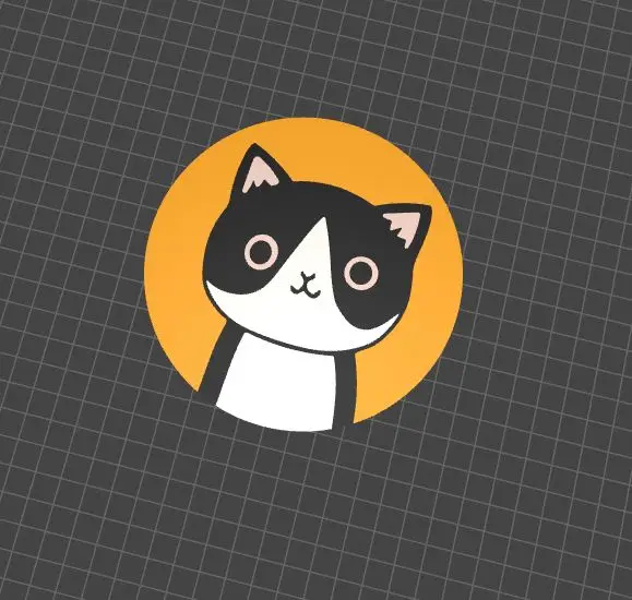 Key chain cat cute 6
