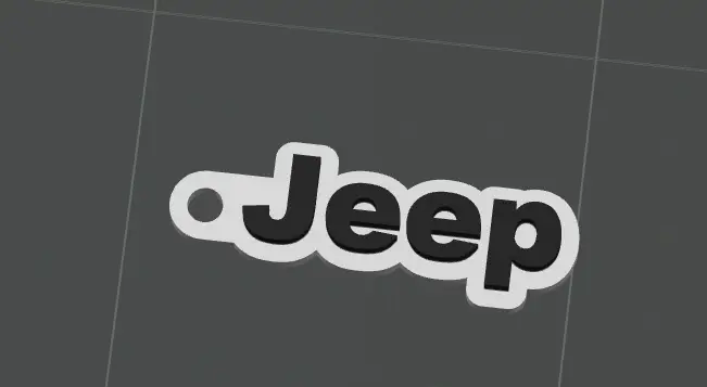Jeep Keychain