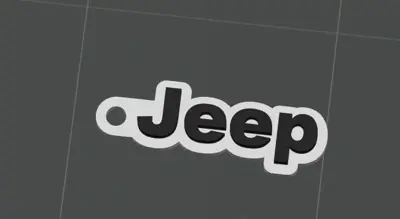 Jeep Keychain