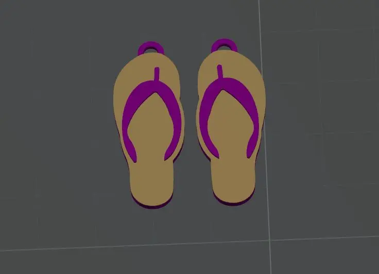 Sandal Earrings