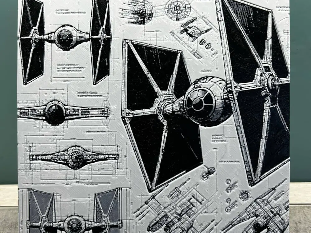 Star Wars Tie Fighter - Hueforge