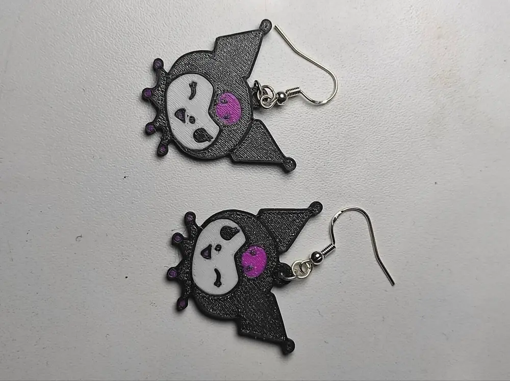 Kuromi earrings