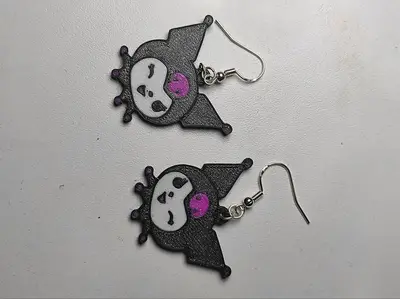 Kuromi earrings