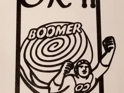 OK Boomer Wall Decor