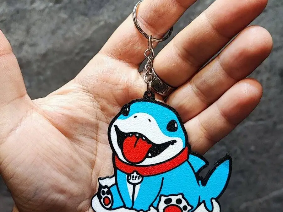 Jeff Keychain (Marvel Rivals)
