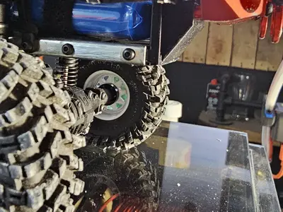 Rear bumper relocate