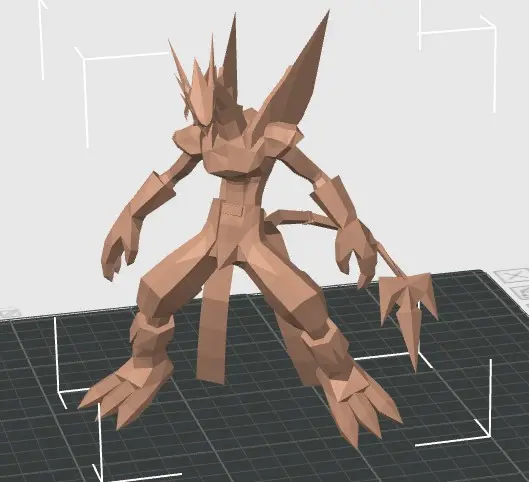 arrestdramon low poly