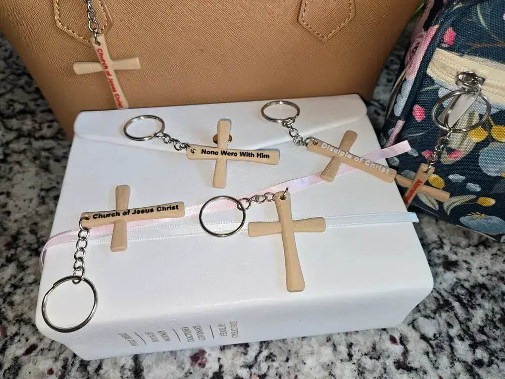 Llavero de Cruz Cristiana