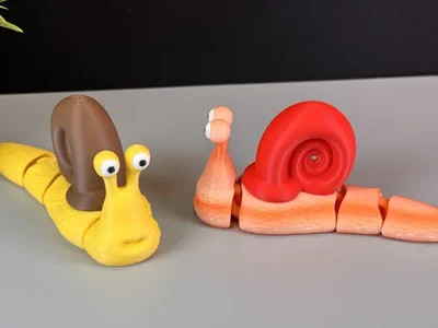 Beautiful Articulated Snail
