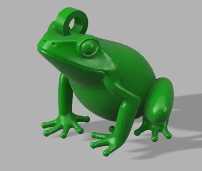 Frog keychain