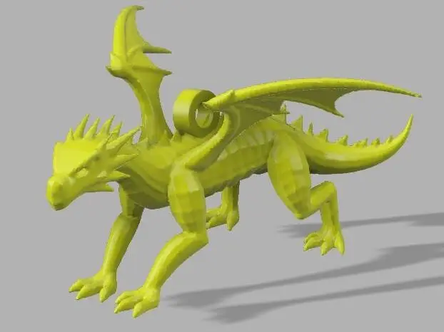 dragon keychain