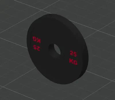 barbell weight plate - piastra sollevamento pesi bilancieri