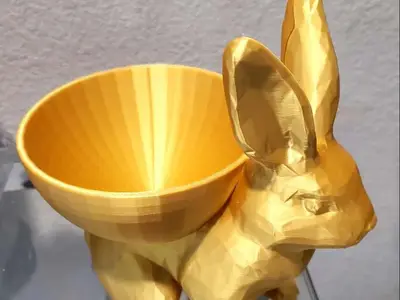 Rabbit Bowl Holder