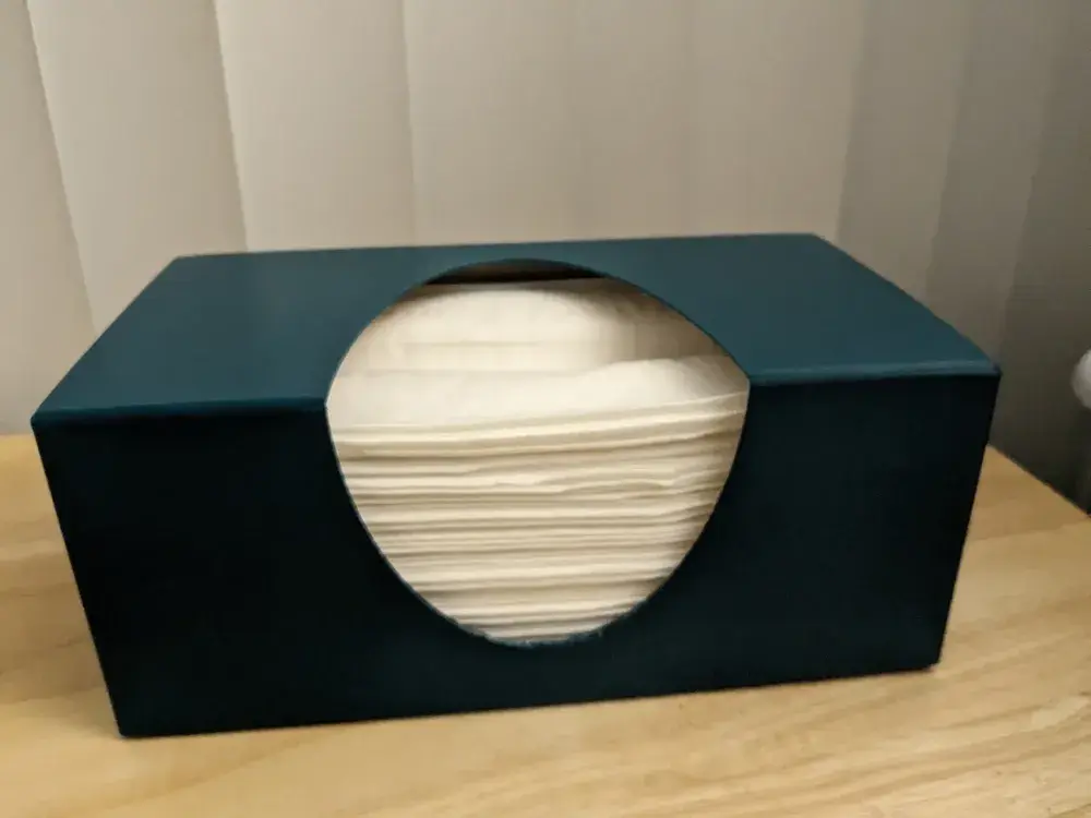 Caja de pañuelos Puffs