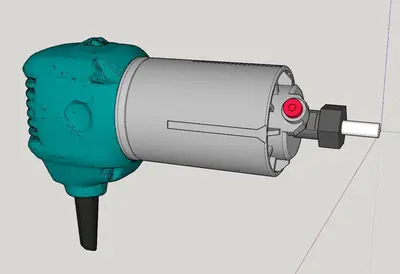 Makita RT0700 Router Motor-Unit
