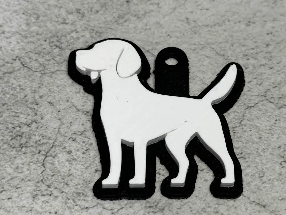 Beagle Keychain