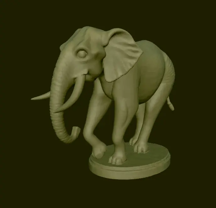 Elephant figure