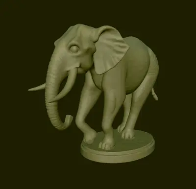Elephant figure