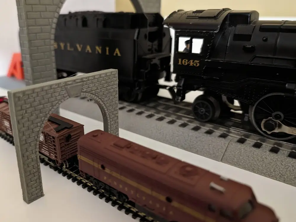 Model Train Tunnel Portal - N, TT, HO, & O Scale