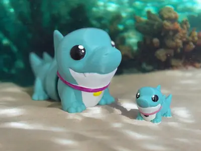 Mini Flexi Jeff the Land Shark Marvel Rivals