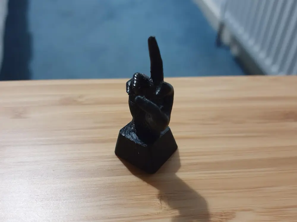 Middle Finger Key Cap