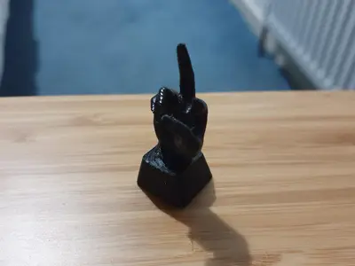 Middle Finger Key Cap