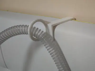 CPAP tube holder