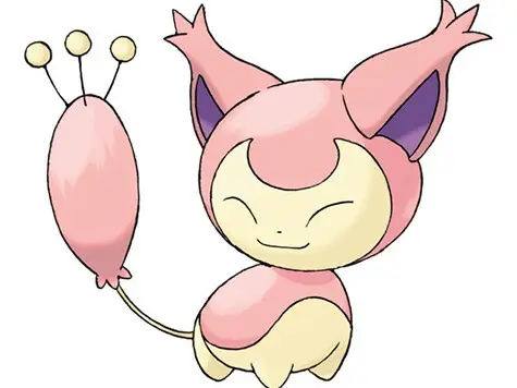 Skitty keychain