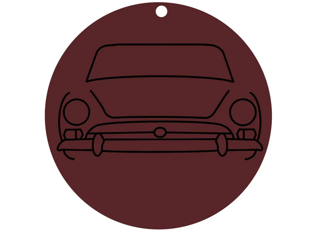 car line ornament