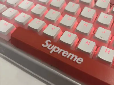 Supreme Spacebar Cherry Mx Keycap