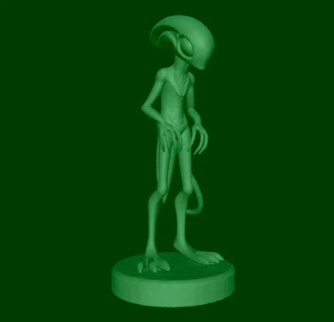Alien figure