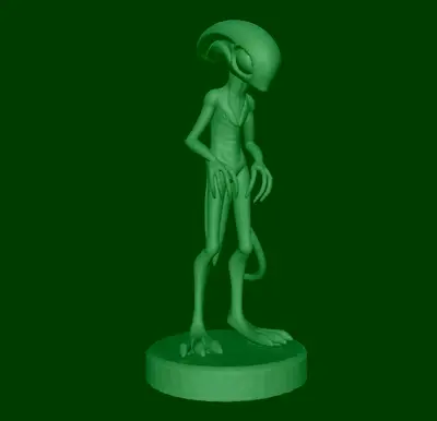 Alien figure