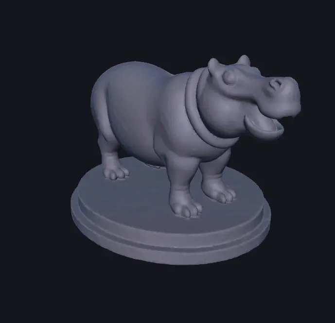 hippo figure