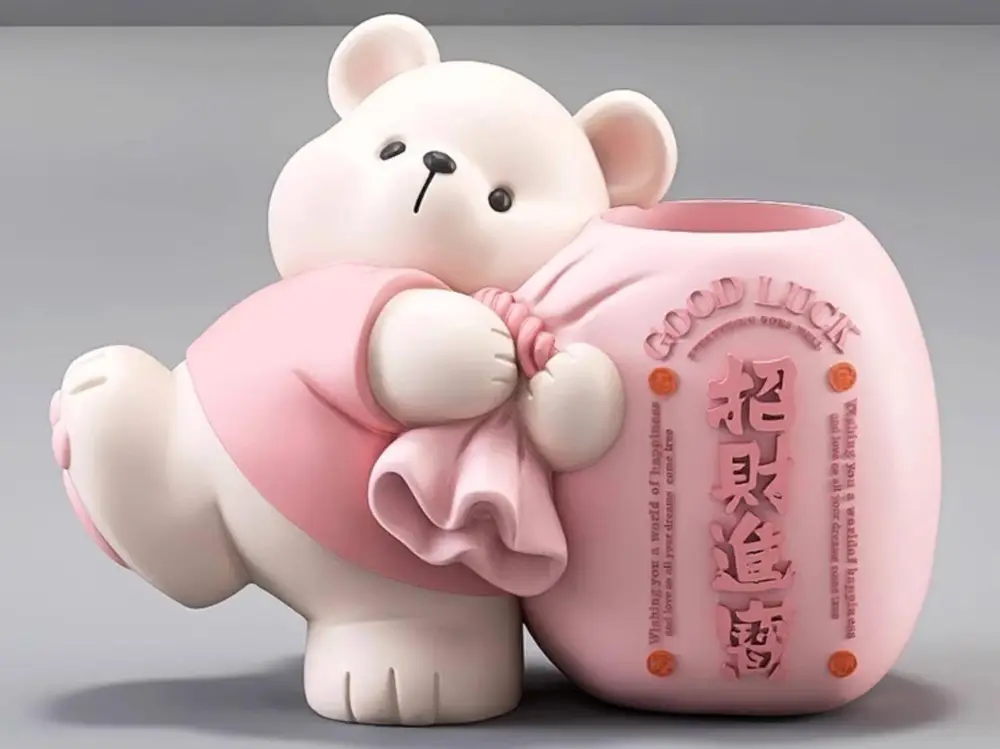 container holder support bear