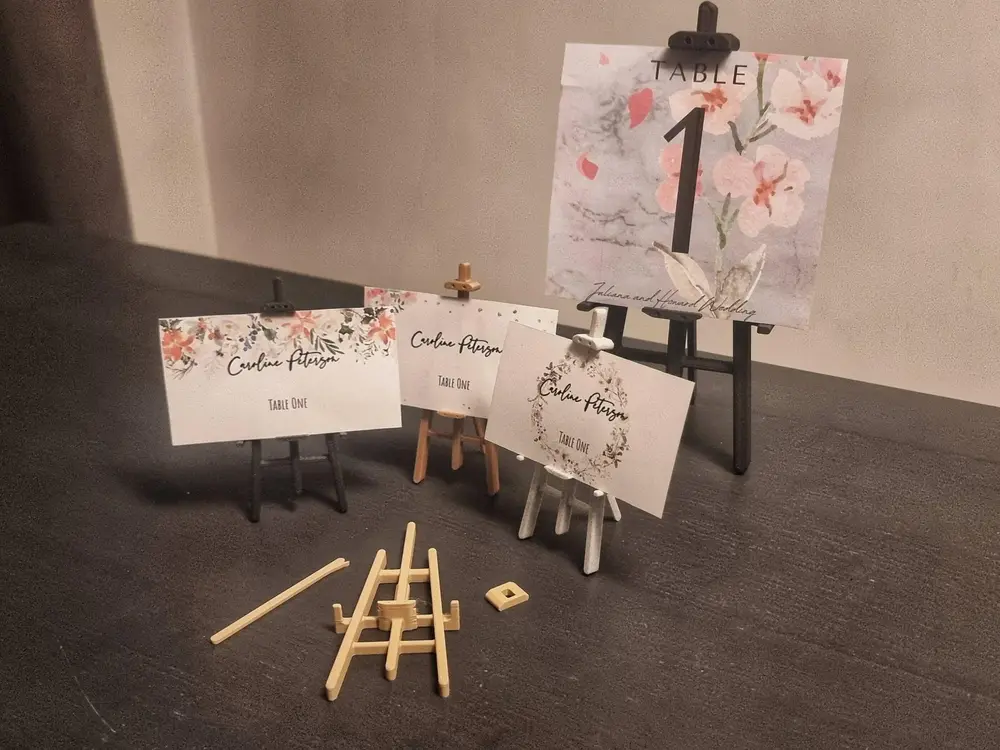 Table & Placement Card Holder Easel