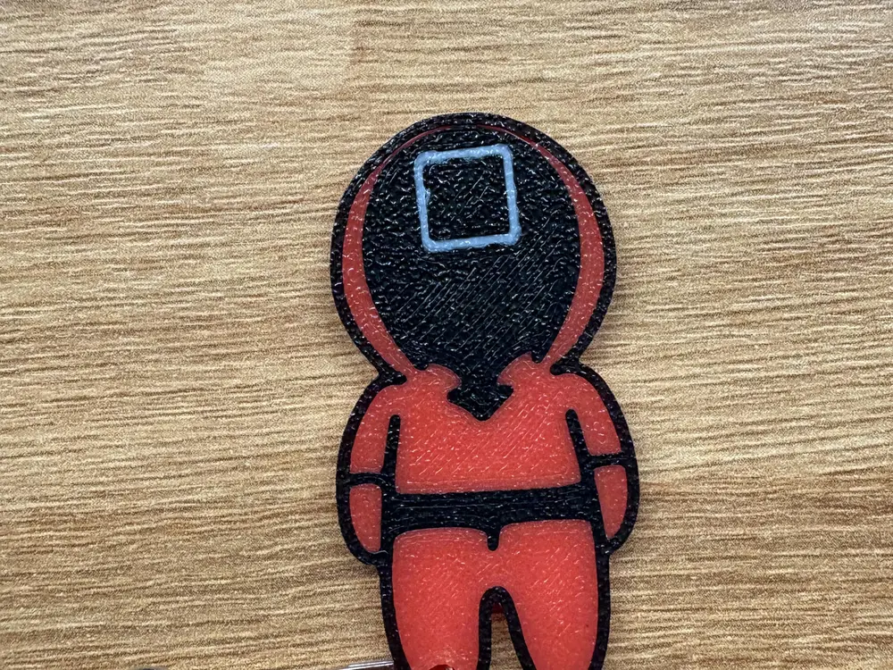 Squid Game Keychain - Square